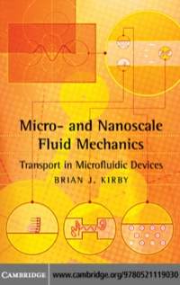 Imagen de portada: Micro- and Nanoscale Fluid Mechanics 1st edition 9780521119030