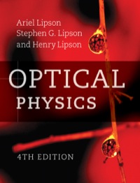 Cover image: Optical Physics 4th edition 9780521493451