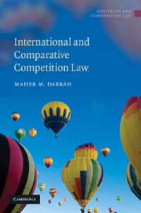 Titelbild: International and Comparative Competition Law 9780521516419