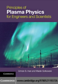 Cover image: Principles of Plasma Physics for Engineers and Scientists 1st edition 9780521193726