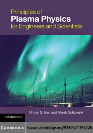 Cover image: Principles of Plasma Physics for Engineers and Scientists 1st edition 9780521193726