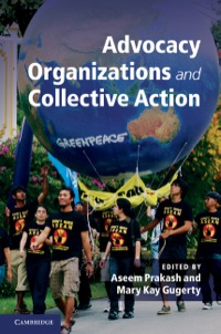 Titelbild: Advocacy Organizations and Collective Action 9780521198387