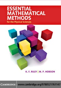 صورة الغلاف: Essential Mathematical Methods for the Physical Sciences 9780521761147