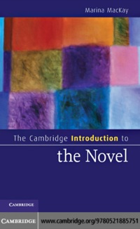 Immagine di copertina: The Cambridge Introduction to the Novel 9780521885751