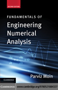 Cover image: Fundamentals of Engineering Numerical Analysis 2nd edition 9780521884327