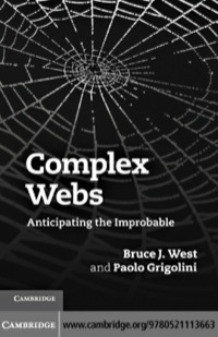 صورة الغلاف: Complex Webs 1st edition 9780521113663