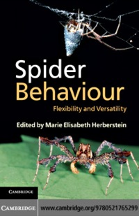 Cover image: Spider Behaviour 9780521765299