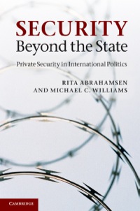 Cover image: Security Beyond the State 9780521764711