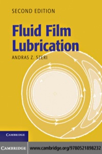 Cover image: Fluid Film Lubrication 2nd edition 9780521898232