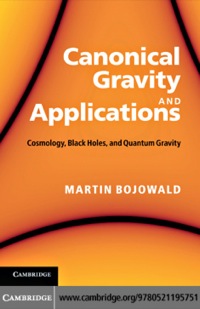 Imagen de portada: Canonical Gravity and Applications 1st edition 9780521195751