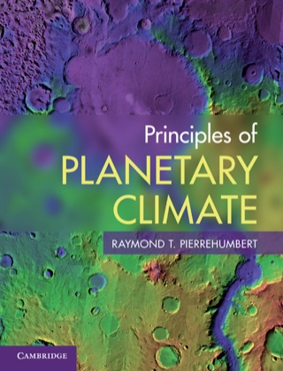 Imagen de portada: Principles of Planetary Climate 9780521865562