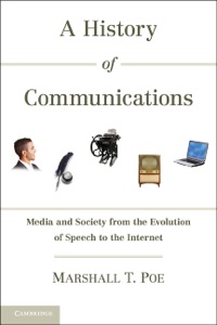 Imagen de portada: A History of Communications 9781107004351
