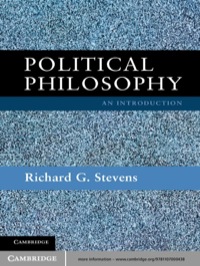 Cover image: Political Philosophy 1st edition 9781107000438