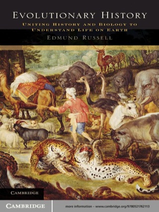 Titelbild: Evolutionary History 1st edition 9780521762113