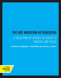 Titelbild: The Art Museum as Educator 1st edition
