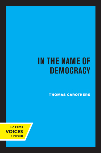 Titelbild: In the Name of Democracy 1st edition 9780520356696