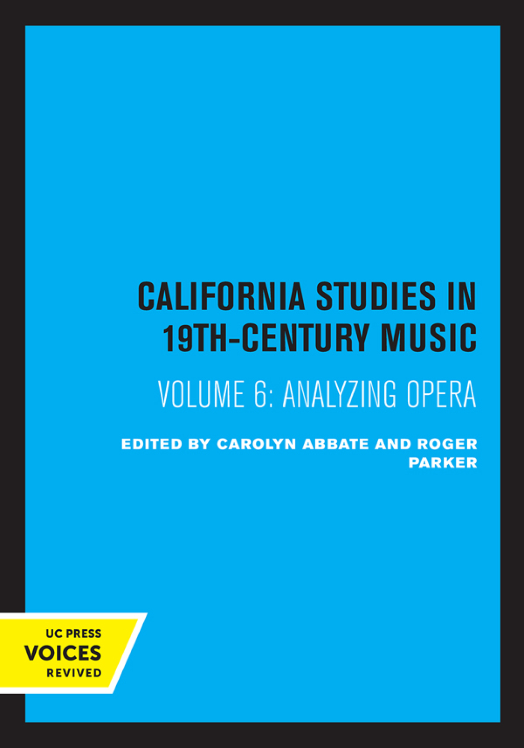 Analyzing Opera Verdi and Wagner 1st Edition