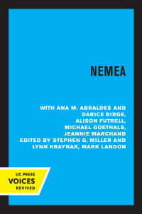 Imagen de portada: Nemea 1st edition 9780520302587