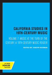 Cover image: Music at the Turn of the Century 1st edition
