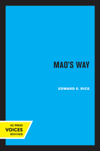 Cover image: Mao's Way 1st edition 9780520358072