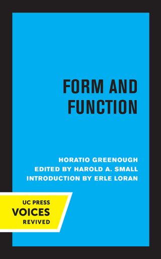 Cover image: Form and Function 1st edition