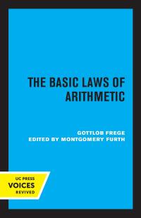 صورة الغلاف: The Basic Laws of Arithmetic 1st edition 9780520307995