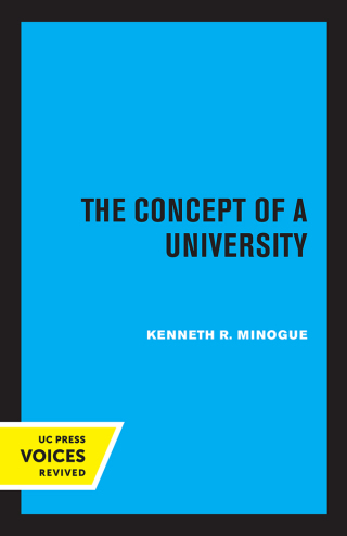 表紙画像: The Concept of a University 1st edition 9780520359130