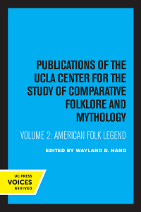 Cover image: American Folk Legend 1st edition 9780520359765