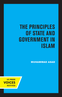 Omslagafbeelding: The Principles of State and Government in Islam 1st edition 9780520309005