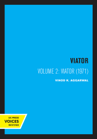 Cover image: Viator: Medieval and Renaissance Studies, Volume 2 (1971) 1st edition