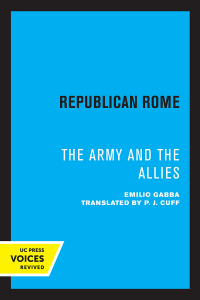 Cover image: Republican Rome 1st edition 9780520360273