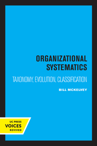 Imagen de portada: Organizational Systematics 1st edition 9780520360952
