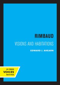 Imagen de portada: Rimbaud 1st edition 9780520315341