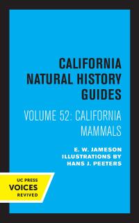 Imagen de portada: California Mammals 1st edition