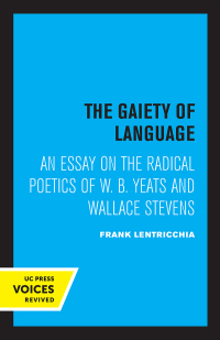 Imagen de portada: The Gaiety of Language 1st edition 9780520361744