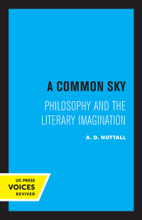 Omslagafbeelding: A Common Sky 1st edition 9780520315686