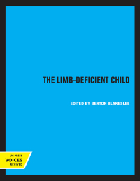 Cover image: The Limb-Deficient Child 1st edition