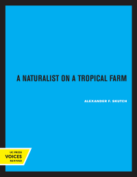 Cover image: A Naturalist on a Tropical Farm 1st edition