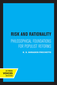 Omslagafbeelding: Risk and Rationality 1st edition 9780520363700