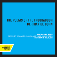 Titelbild: The Poems of the Troubadour Bertran de Born 1st edition