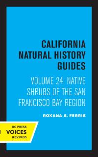 Cover image: Native Shrubs of the San Francisco Bay Region 1st edition