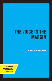 Titelbild: The Voice in the Margin 1st edition 9780520365278