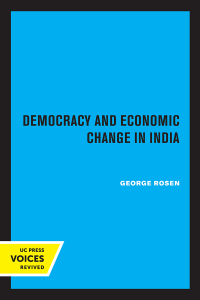 Imagen de portada: Democracy and Economic Change in India 1st edition 9780520366244