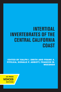 Cover image: Intertidal Invertebrates of the Central California Coast 1st edition 9780520365544