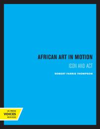 Cover image: African Art in Motion 1st edition
