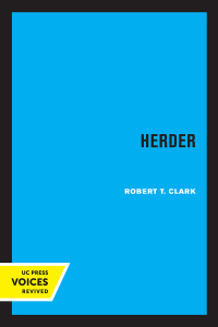Cover image: Herder 1st edition 9780520325234