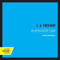 Cover image: L.A. Freeway 1st edition