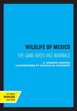 Imagen de portada: Wildlife of Mexico 1st edition