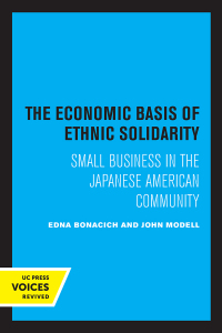 Imagen de portada: The Economic Basis of Ethnic Solidarity 1st edition 9780520326712