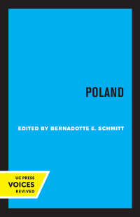 Imagen de portada: Poland 1st edition 9780520326965